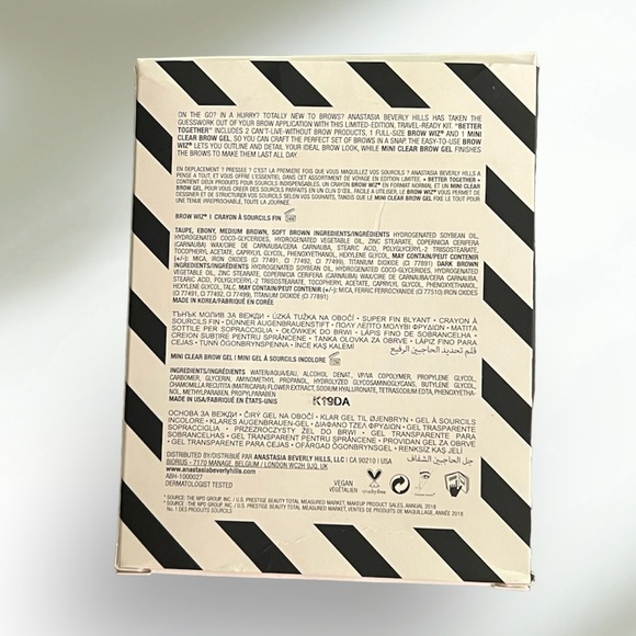 [BUNDLE] ANASTASIA BEVERLY HILLS Brow Kit + Luminous Foundation Sample Card - Picture 4 of 11